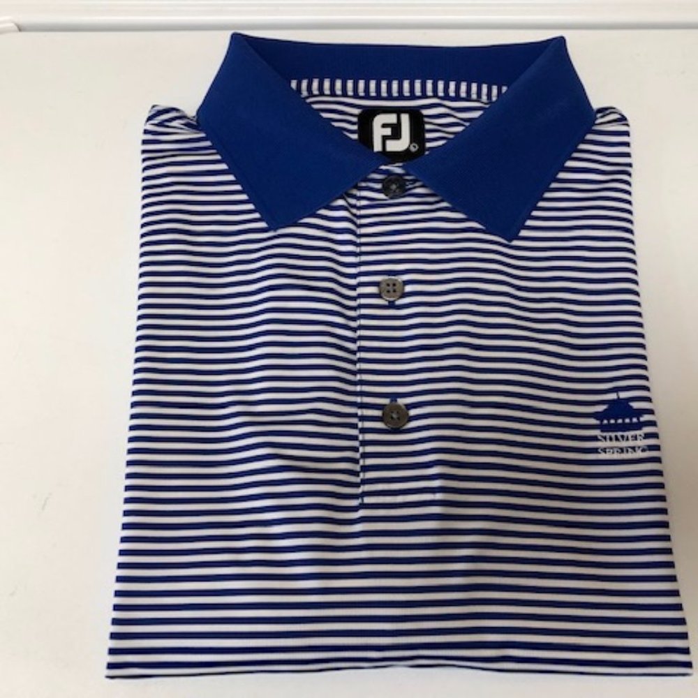 FootJoy Silver Spring CC Size L Men's Golf Shirt